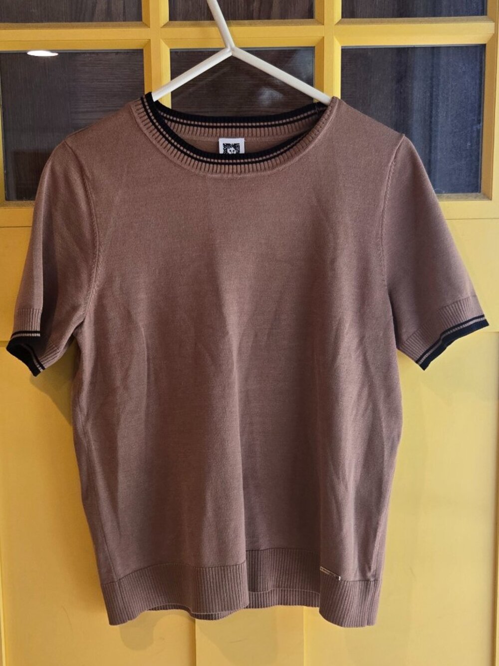Anne Klein Short Sleeve Sweater